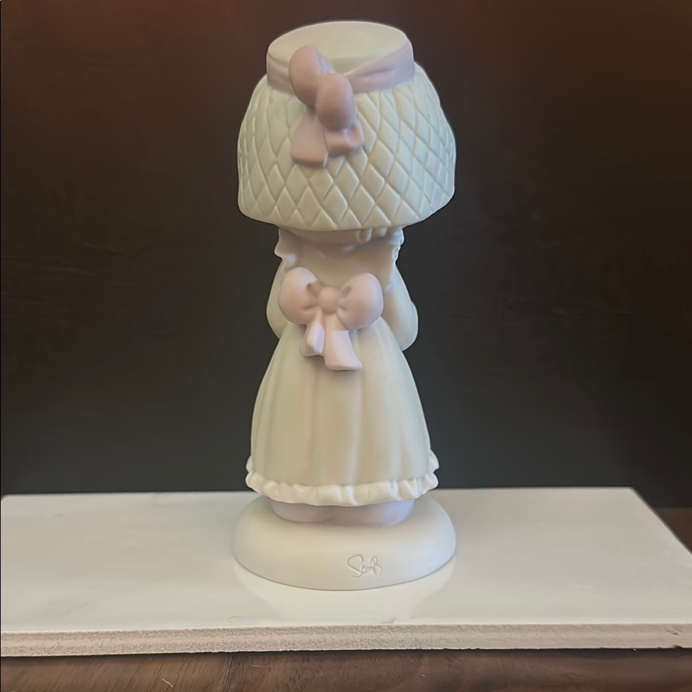 Charming green and pink Figurine - Picture 3 of 6